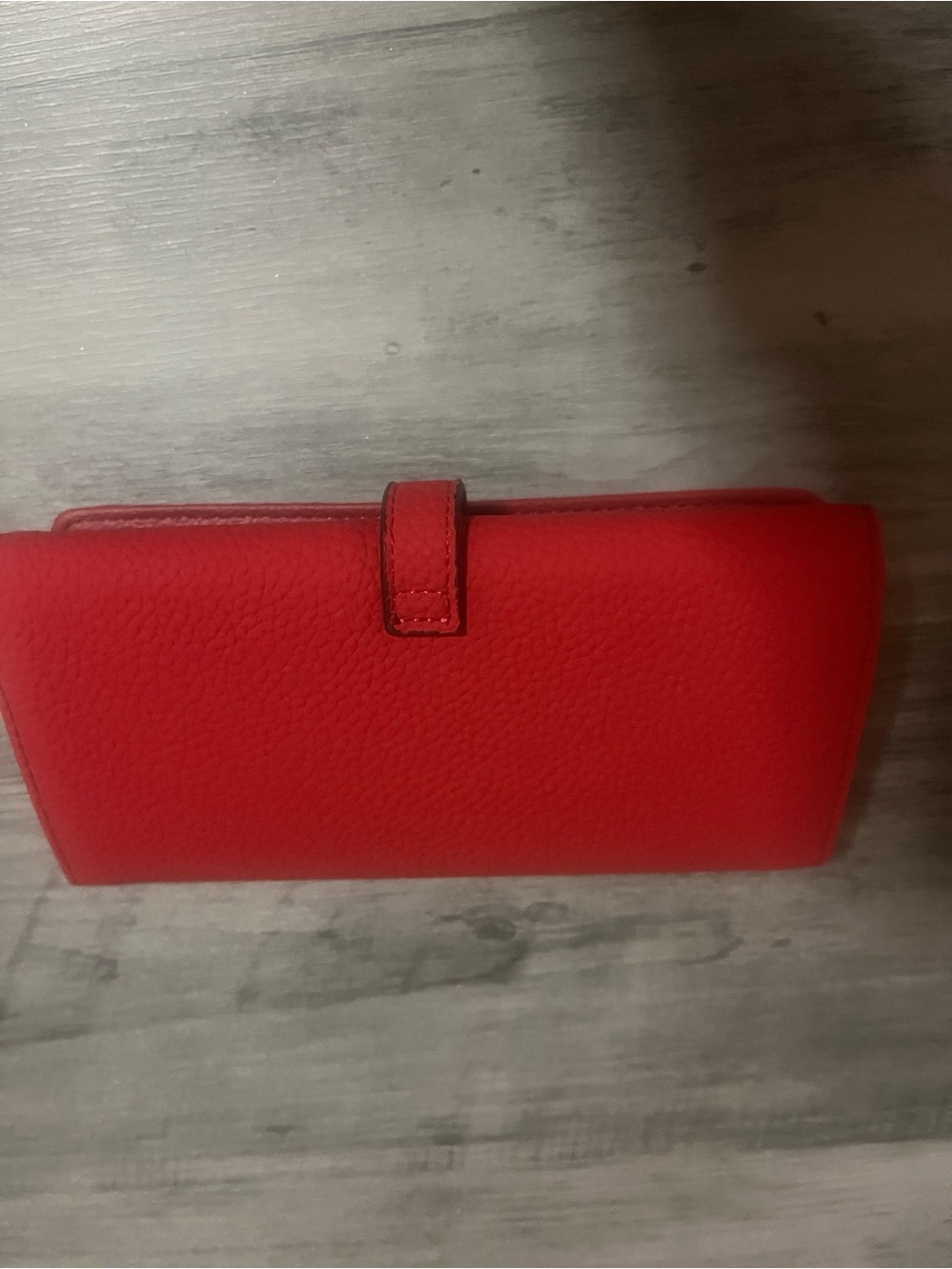 Red Luxury Long Wallet - Elegant Leather Organizer - Picture 6 of 6